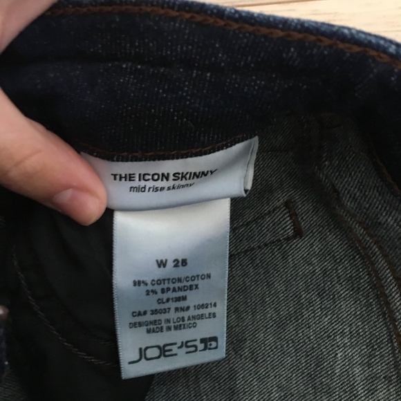 ❌SOLD❌Joe's Jeans THE ICON SKINNY Ankle Jean Short - Picture 4 of 5